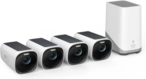 Eufy Security Eufycam S330 (Eufycam 3) 4-Cam Kit, Security Camera Outdoor Wirele