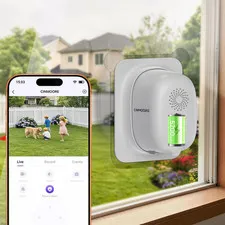 4MP 2.5K Wireless Window Camera, Rechargeable Indoor HD Home Security Camera, 2.