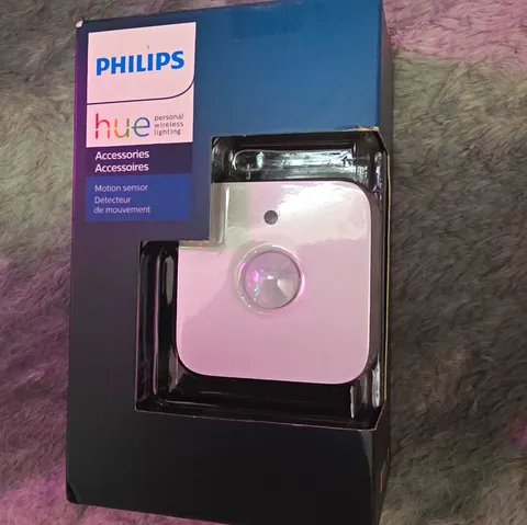 Philips Hue Wireless ZigBee Motion/PIR Sensor Indoor Battery Powered White MPN