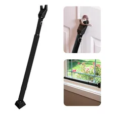 Product Trend Dual Security Bar 1-Set Adjustable-Length Portable Strong Door