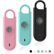  140dB Personal Safety Alarm for Women, 3 Pack Safe Alarm Protection Keychain