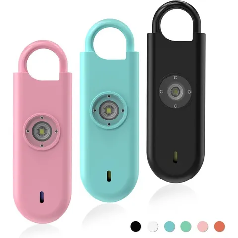  140dB Personal Safety Alarm for Women, 3 Pack Safe Alarm Protection Keychain