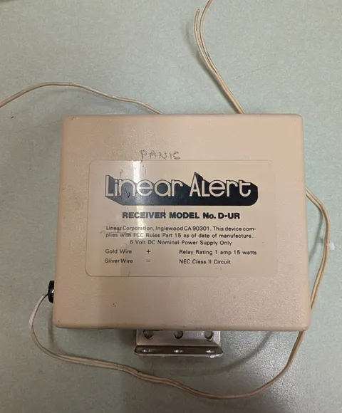Linear Alert D-UR RECEIVER