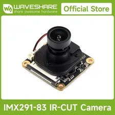 Waveshare IMX291 2MP IR-CUT Camera, Fixed-Focus, 83° Diagonal FOV