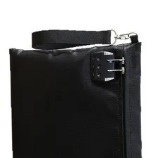 Fireproof Document Bag With Lock Portable Storage Pouch Secure File Organize NEW