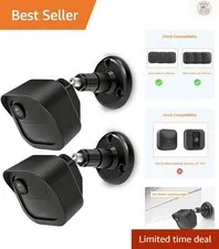 Weather-Proof 2 Pack Camera Mount for Blink Outdoor 4 & 2K+ with Flexible Design