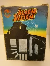 Vintage 80's "S.I.Z.International" Alarm System #ST-05 Electronic Alarm