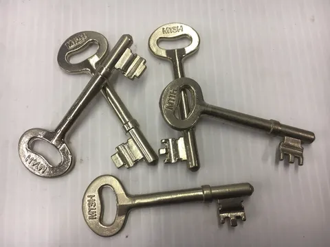 PAIR of Copy Keys to suit UNION M9H - M40H PRE CUT MORTICE KEYS
