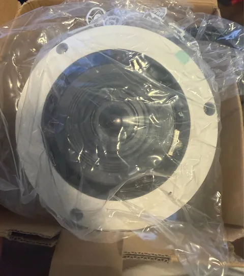 Hanwha XNF-8010RW 6MP IR Fisheye IP Security Camera 1.6mm Fixed Lens - BRAND NEW