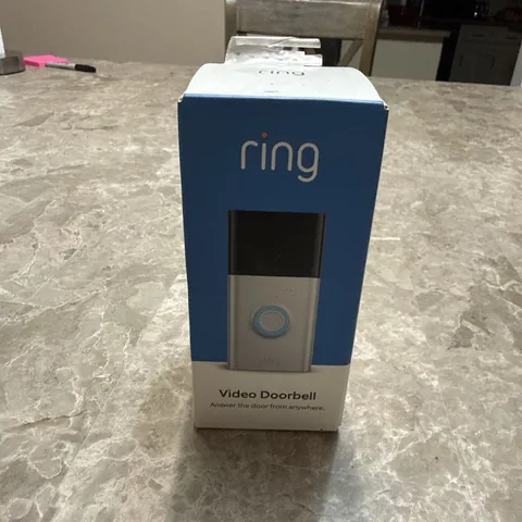 Ring Video Doorbell 2nd Generation Wi-Fi, 1080p HD Camera with Motion Detection