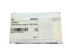 Bosch CX4010 Transformer PLUG IN 18VAC 1.22A 22VA F01U020504