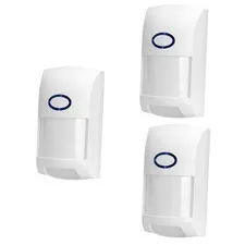 3-Pack Indoor Motion Sensor Alarm Adjustable Infrared Sensitivity Home Infrar...