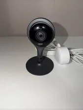 Google Nest Cam A0005 Indoor Security Camera 1080p HD WIFI Streaming w Stand/PS