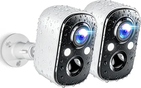 Security Cameras Wireless Outdoor, 2K Battery Powered Cameras for Home Security
