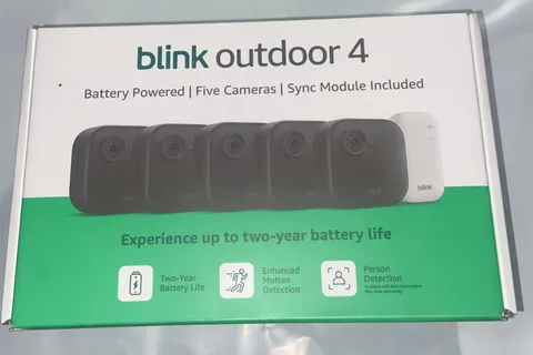 Blink Outdoor 4th Gen Camera System - 5 Pack  (New Sealed in box)