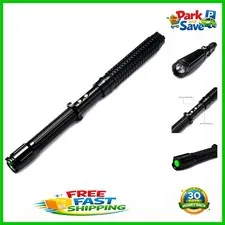All-in-One Black Security Tool: 80 Million Volt Stun Device with LED Flashlight