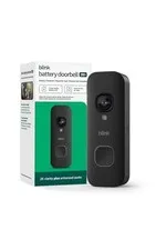 Blink Battery Doorbell 2K+ Black Wireless Add-On New Sealed