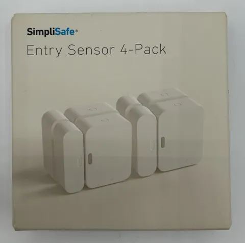 SimpliSafe Entry Sensor Pack of 4 (ENS304) - White - New