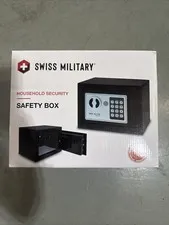 Swiss Military Safe Keypad Safety Box (Battery Operated)