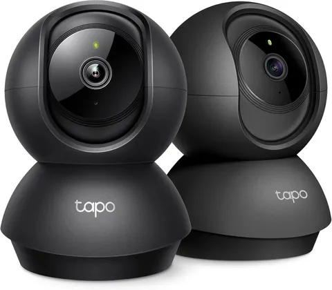 2K HD Indoor Security Camera Duo - Instant Alerts & Cloud Storage Options