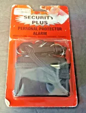 Security Plus -Personal Protector Alarm (3" x 3-1/4") 130 Decibel New In Package