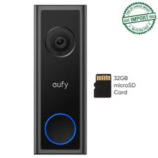 eufy C30 2K Wi-Fi Wireless Video Doorbell Comes 32GB MicroSD Card, Smart Homes