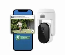 Arlo Essential Indoor Pan Tilt Security Camera 2K (2025 Release)