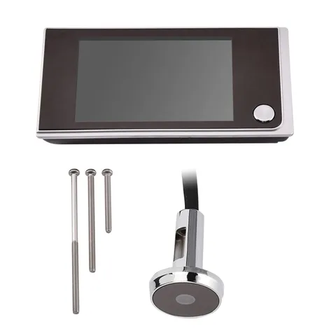 Door Peephole Camera Peep Hole Camera for Apartment Door with 3.5 Inch LCD Color