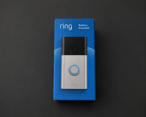 Ring Battery Doorbell Smart Wifi Video Doorbell (2024) - Satin Nickel