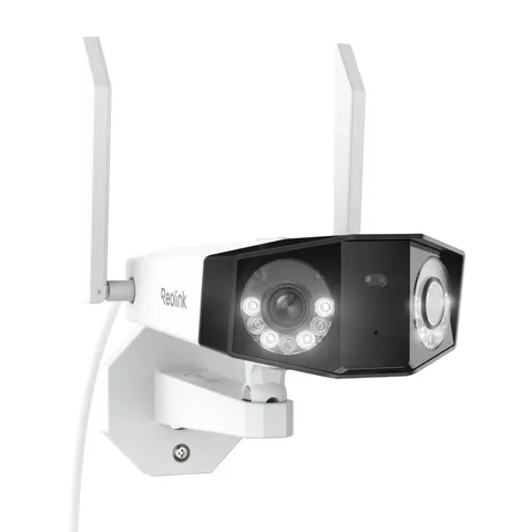 REOLINK 4K WiFi Security Camera with 180° Ultra-Wide Angle, 2.4/5GHz Plug-in ...