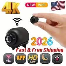 Mini Camera New X5  1080P Clear Night Vision Lightweight Portable Premium Cams