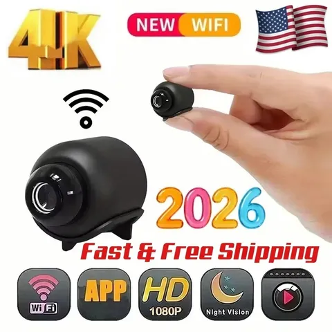 Mini Camera New X5  1080P Clear Night Vision Lightweight Portable Premium Cams