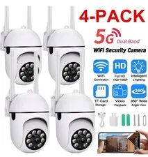 1-4Pack Wireless 5G WiFi Security Camera System Smart Outdoor Night Vision 1080P
