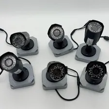 Lorex LNB4321-C 4MP HD IP IR PoE Bullet Camera Lot of 6 New No Box