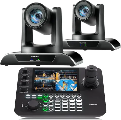 PTZ Camera and Controller Bundle/Kits - 20X AI Humanoid & Face Auto-Tracking PTZ