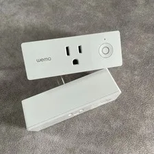 Wemo Mini Smart Plug WiFi Set of 2 Works With Alexa Google Smart Home F7C063