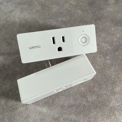 Wemo Mini Smart Plug WiFi Set of 2 Works With Alexa Google Smart Home F7C063