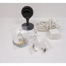 Google Nest Cam Indoor Wired 1080p HD Smart Home Security Camera Black A0005