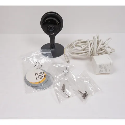 Google Nest Cam Indoor Wired 1080p HD Smart Home Security Camera Black A0005
