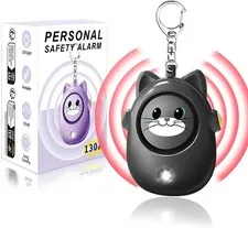 Personal Safety Alarm for Women by Women-Loud Siren, 130dB Loud Siren Keychain i