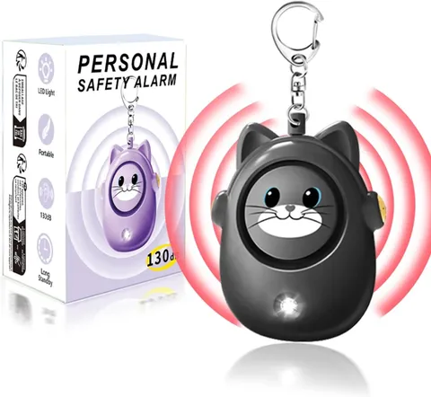 Personal Safety Alarm for Women by Women-Loud Siren, 130dB Loud Siren Keychain i
