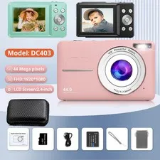 HD 1080P 2.4 inch digital Camera Rechargeable Cameras with 16x Zoom Compact Came