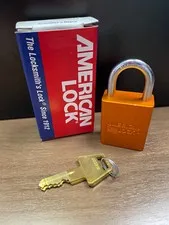 American Lock Safety Series Padlock A1105ORJ KD