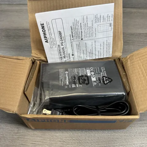 New AiPhone PS-2420UL PS-2420 DC 24 V 2A Power Supply Adapter