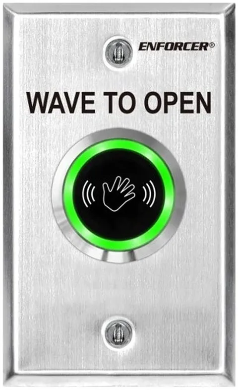 Enforcer No Touch Request-to-Exit Plate, Outdoor (SD-9263-KSQ)