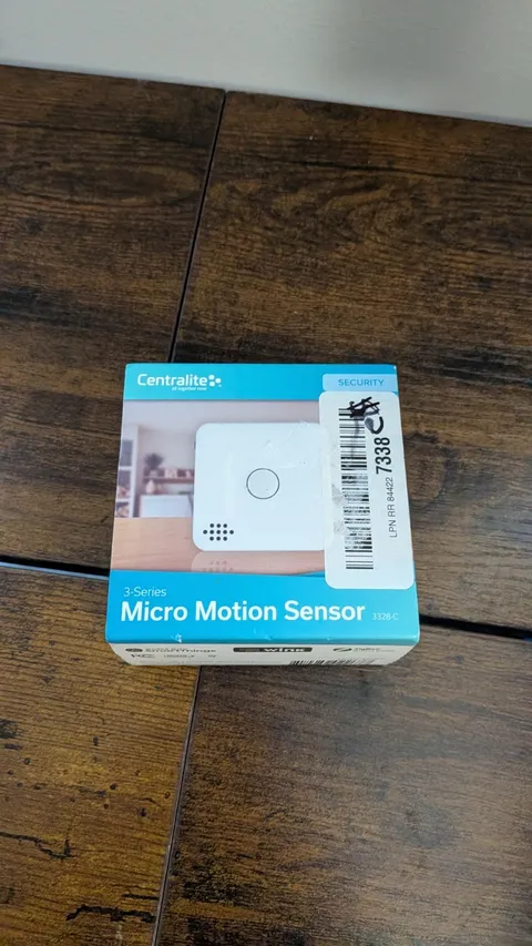 Centralite 3-Series Zigbee Micro Motion Sensor 3328-C Smart Home White NEW