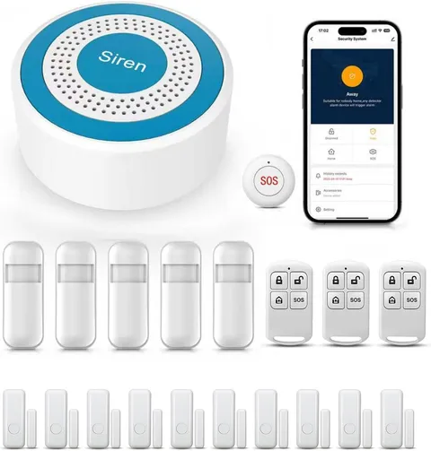 Home Security Systems,2025 Door & Window Alarms for Home with Instant App Alerts