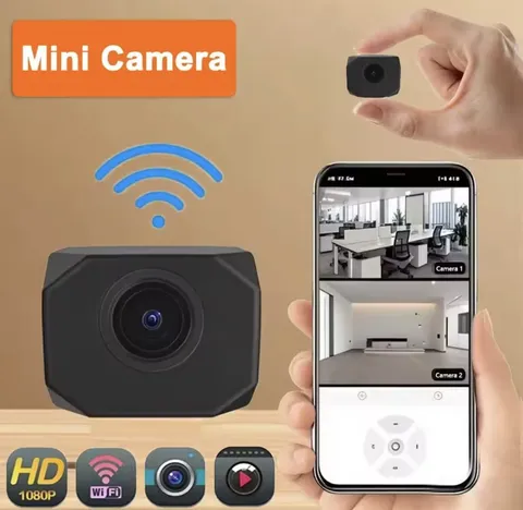 Mini Camera WiFi 1080P HD Smart Home Security Portable IP Cam Remote Monitoring