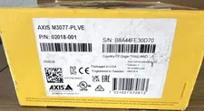 Axis M3077-PLVE Dome IP Network Camera Wired Hardwired MPN 02018-001