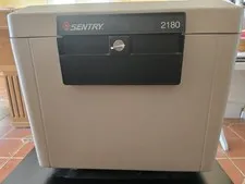 Sentry 2180 Large Fire Safe Key Lock 30 Min UL Classified for Documents 1 Key